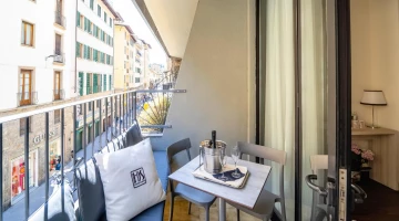 Balcone di una camera superior