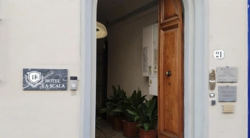 Entrée de l&#39;hôtel La Scala