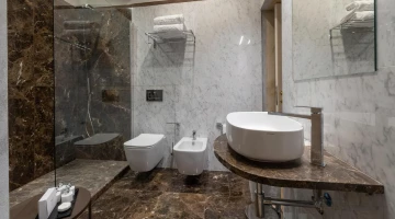 Salle de bains de la suite Buonaroti