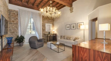 Coin salon de la suite Buonaroti
