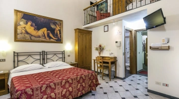 Chambre quadruple avec mezzanine
