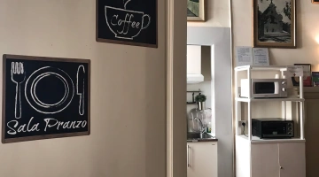 Salle à manger avec cuisine
