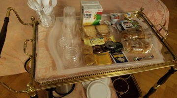 Petit déjeuner en chambre