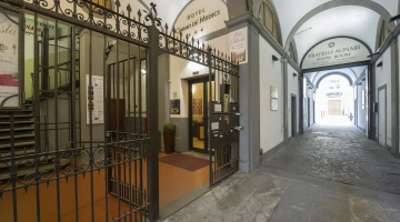 Ingresso dell'hotel cosimo de' medici
