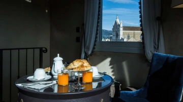 Frühstück im Zimmer