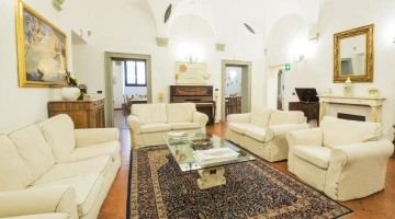Sala comune con sedute