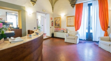 Zona reception nella hall