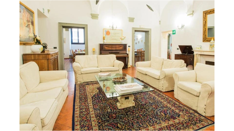 Sala comune con sedute