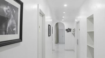 Couloir menant aux chambres