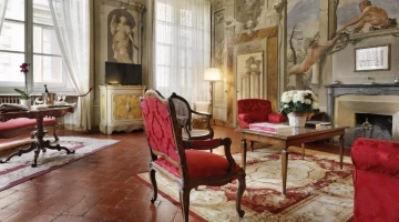 Détail du mobilier de la suite