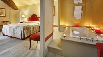 Chambre Deluxe avec jacuzzi dans la chambre