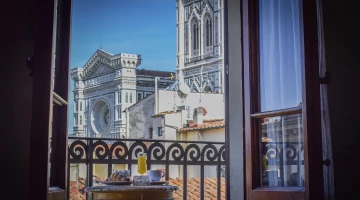 Colazione con vista sul duomo