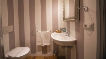 Bathroom with amenities