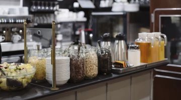 Breakfast buffet