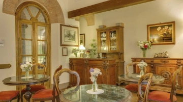 Room with bar corner