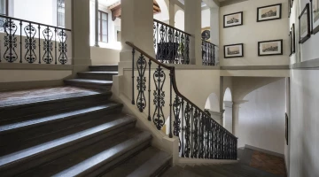 Edle Treppe des Palastes aus dem 17. Jahrhundert
