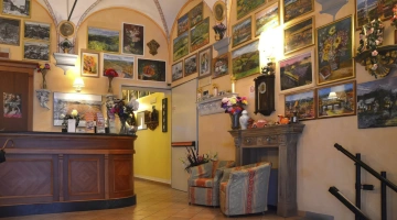 Hall and reception