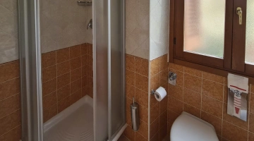 Private bathroom with shower