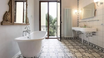 Bagno con vasca