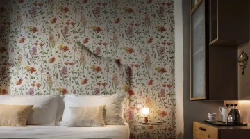 Klassisches Zimmer mit Teeservice