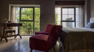Superior-Zimmer mit Blick auf den Innenhof