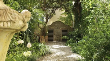 Privater Innenhof