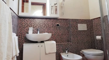 Détail des services en salle de bain privée