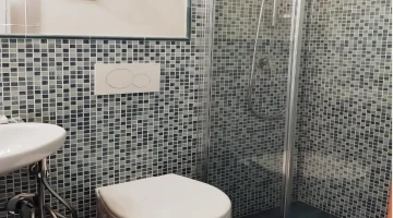 Salle de bain privée avec cabine de douche