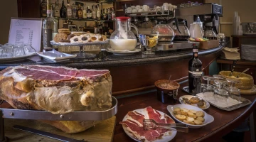 Continental buffet breakfast