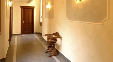 Corridor and access to the rooms