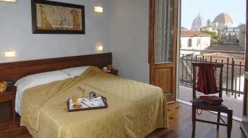 Double room with view of the cathedral