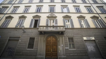 Boutique hotel building facade