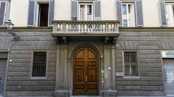 Entrance to the boutique hotel La Casa di Morfeo