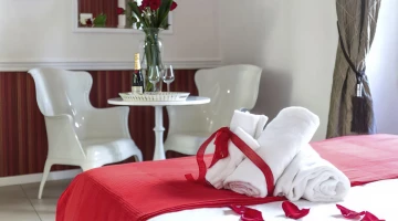 Red rose deluxe room with room service
