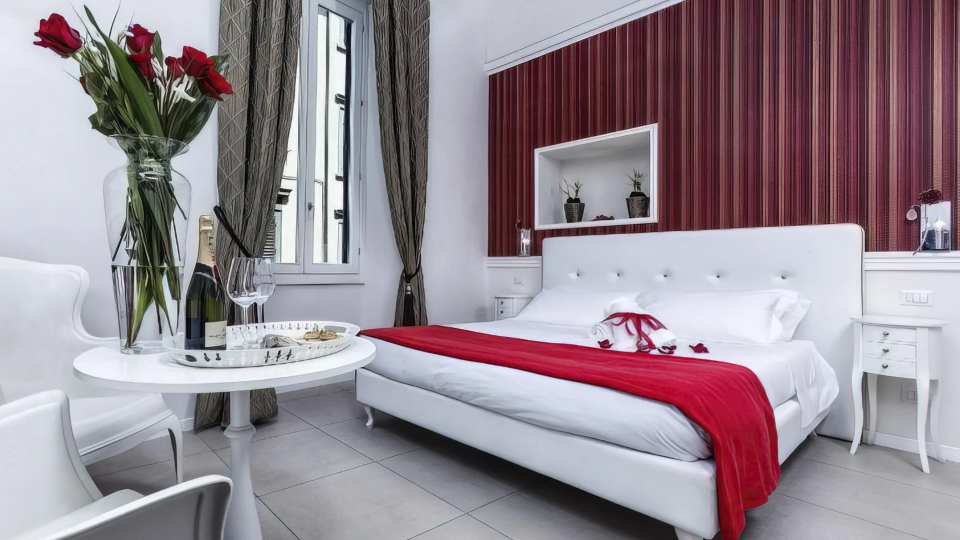 Red rose deluxe room with room service