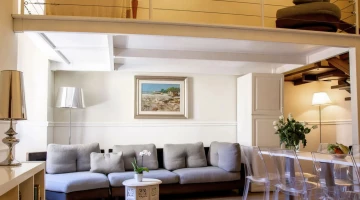 Zona living appartamento