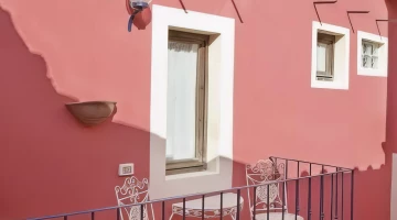 Kleine Terrasse des Superior-Zimmers