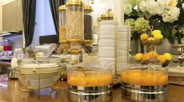 Buffet della colazione dolce