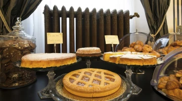 Buffet della colazione dolce