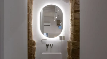 Bagno privato camera nuvole