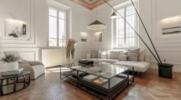 Common room with sofas