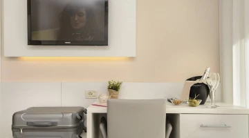 Chambre double économique avec TV et bureau
