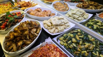 Side dishes buffet