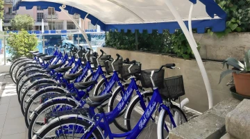 Bike rental on site