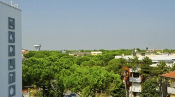 Vista dall'hotel