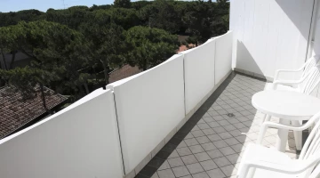 Balcone arredato