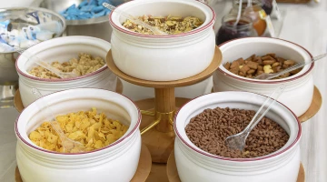 Müsli zum Frühstück