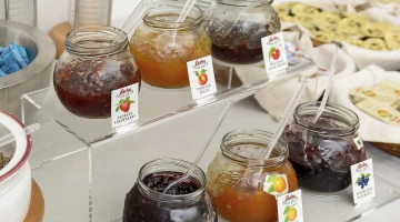 Marmeladen zum Frühstück