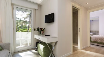 Wohnbereich in der Junior Suite
