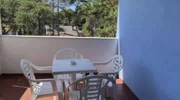 Balcone privato arredato